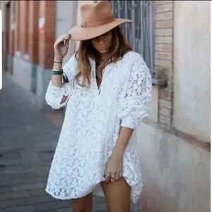 Zara | Dresses | Zara Textured Weave Mini Dress | Poshmark